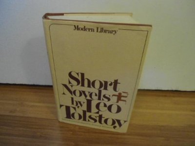 Book cover for "Short Novels" by Leo Tolstoy