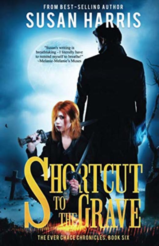 Book cover for "Shortcut to the Grave" by Susan Harris