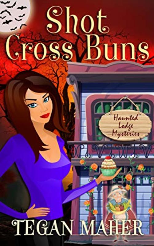 Book cover for "Shot Cross Buns" by Tegan Maher