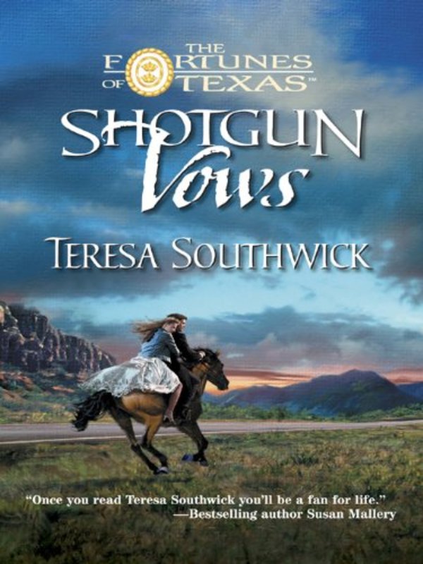 Book cover for "Shotgun Vows" by Teresa Southwick