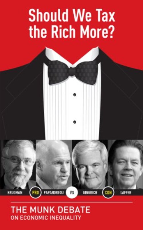 Book cover for "Should We Tax the Rich More?"