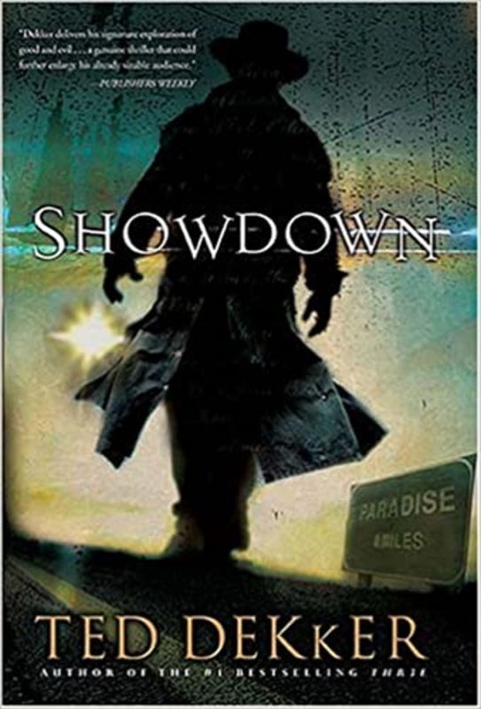 Book cover for "Showdown" by Ted Dekker