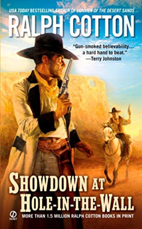 Book cover for "Showdown at Hole-In-the-Wall" by Ralph Cotton