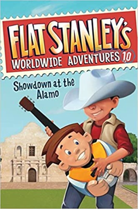 Book cover for "Showdown at the Alamo" by Jeff Brown