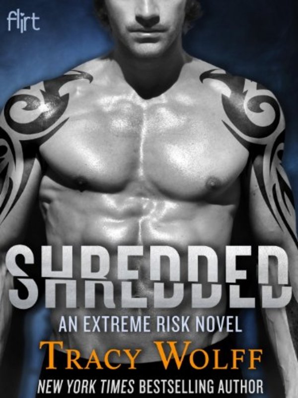 Book cover for "Shredded" by Tracy Wolff