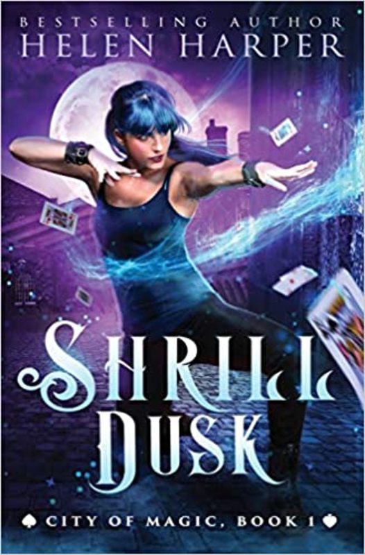 Book cover for "Shrill Dusk" by Helen Harper