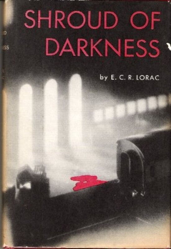 Book cover for "Shroud of Darkness" by ECR Lorac