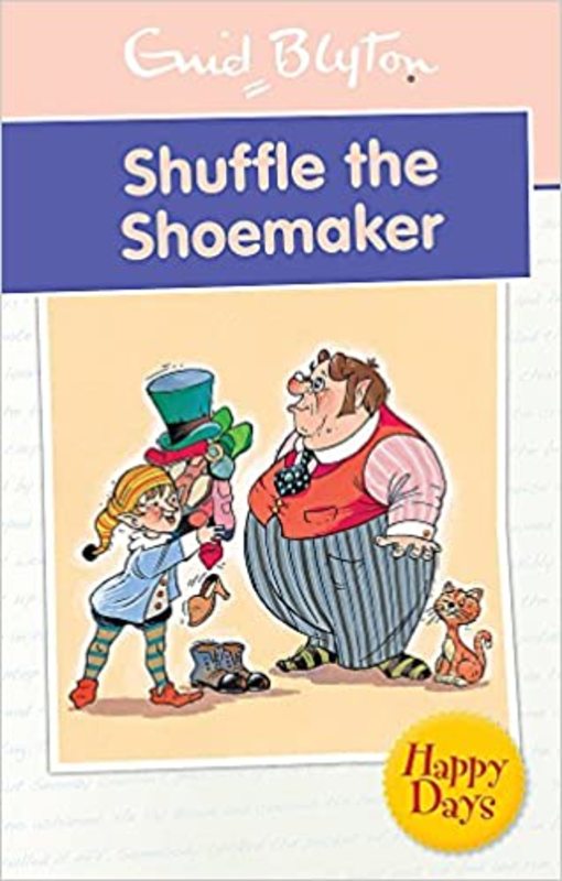 Book cover for "Shuffle the Shoemaker" by Enid Blyton