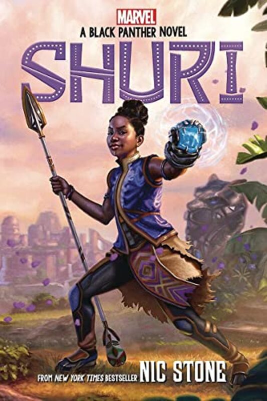 Book cover for "Shuri" by Nic Stone