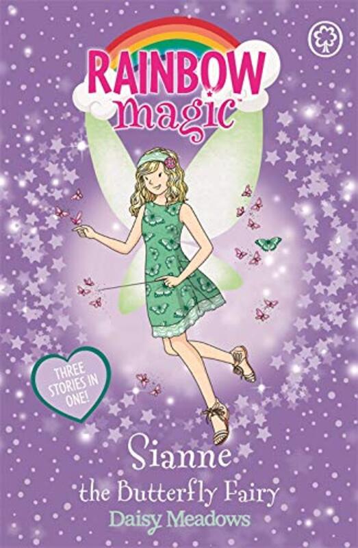 Book cover for "Sianne the Butterfly Fairy" by Daisy Meadows