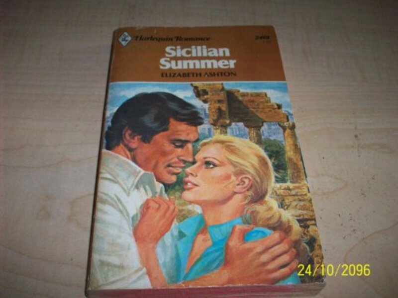 Book cover for "Sicilian Summer" by Elizabeth Ashton