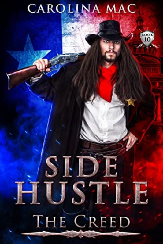Book cover for "Side Hustle: Capitol Cowboy" by Carolina Mac