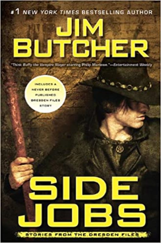Book cover for "Side Jobs" by Jim Butcher