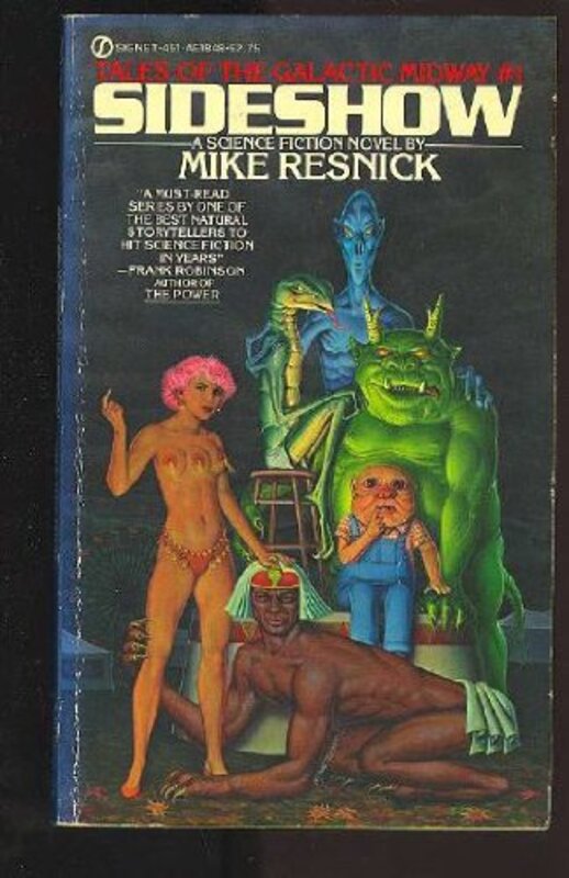 Book cover for "Sideshow" by Mike Resnick
