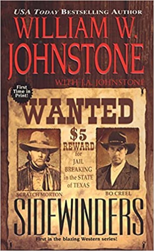 Book cover for "Sidewinders" by William W Johnstone