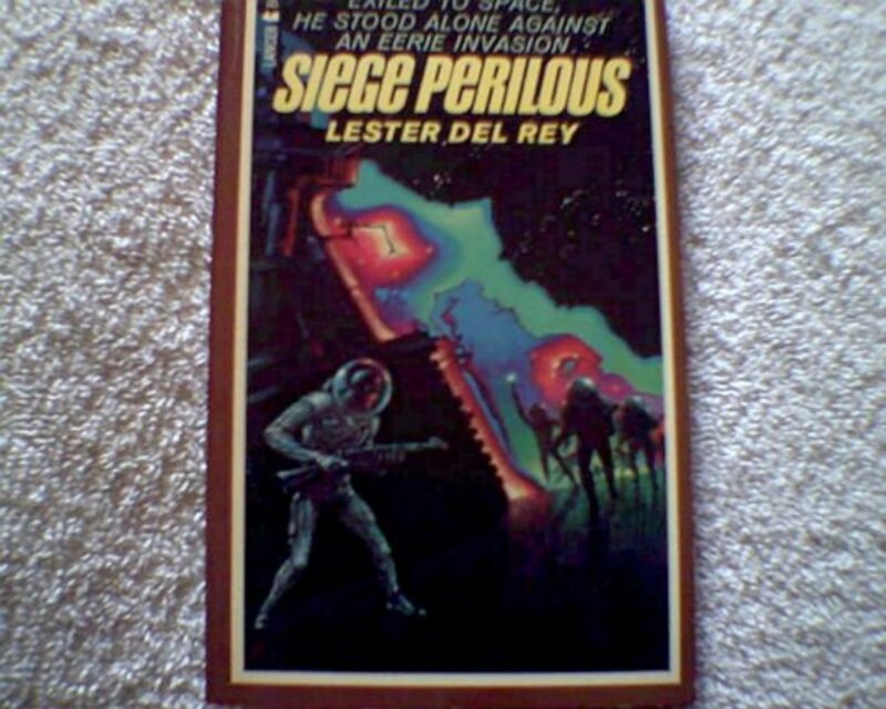 Book cover for "Siege Perilous" by Lester Del Rey