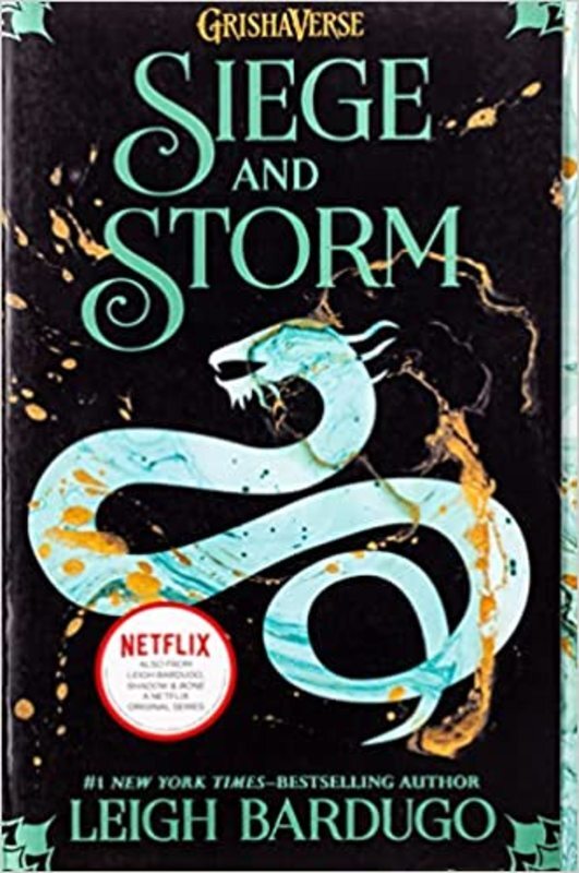 Book cover for "Siege and Storm"