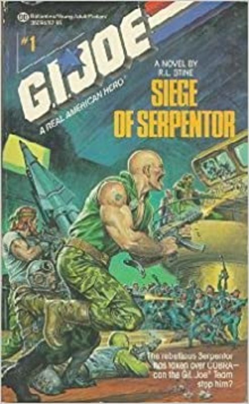 Book cover for "Siege of Serpentor" by R.L. Stine