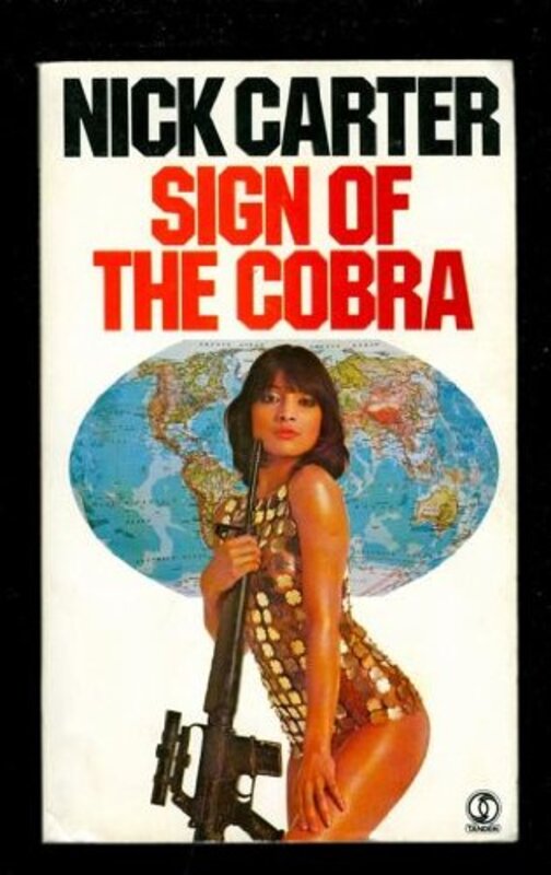Book cover for "Sign of the Cobra" by Nick Carter