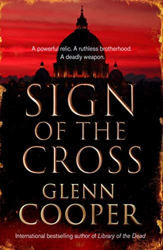 Book cover for "Sign of the Cross" by Glenn Cooper