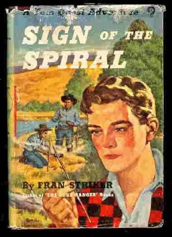 Book cover for "Sign of the Spiral" by Fran Striker