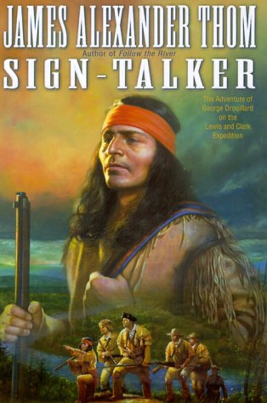 Book cover for "Sign-Talker" by James Alexander Thom