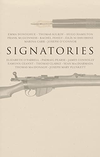 Book cover for "Signatories" by Emma Donoghue