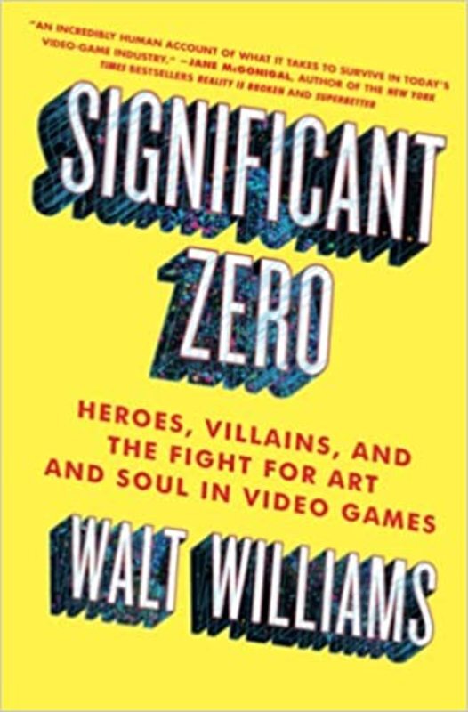 Book cover for "Significant Zero" by Walt Williams