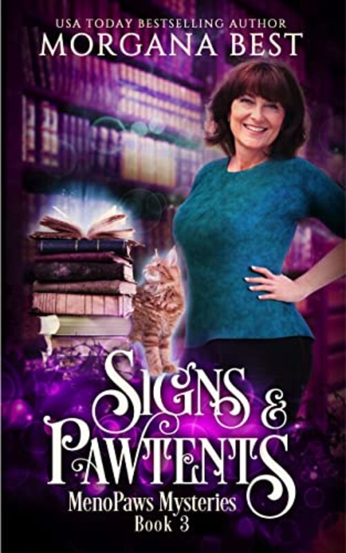 Book cover for "Signs and Pawtents" by Morgana Best