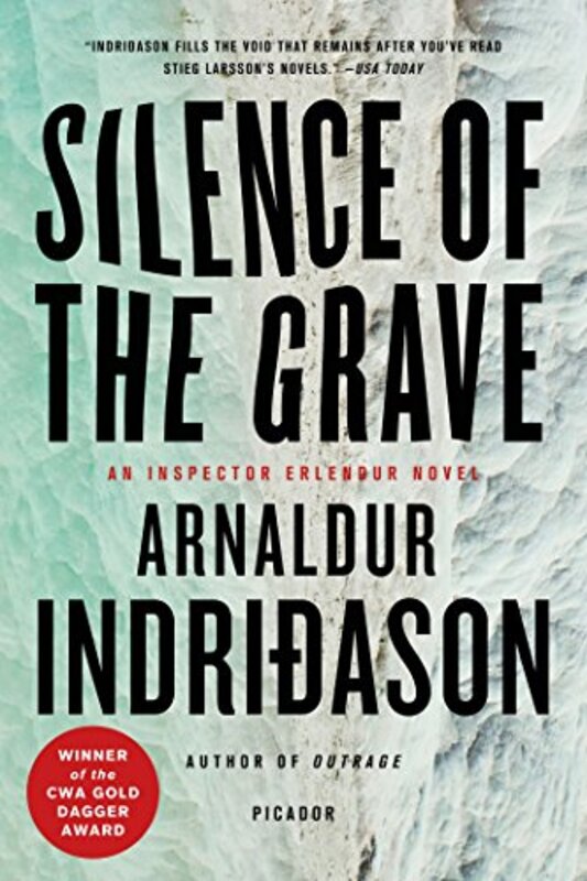 Book cover for "Silence of the Grave" by Arnaldur Indriðason