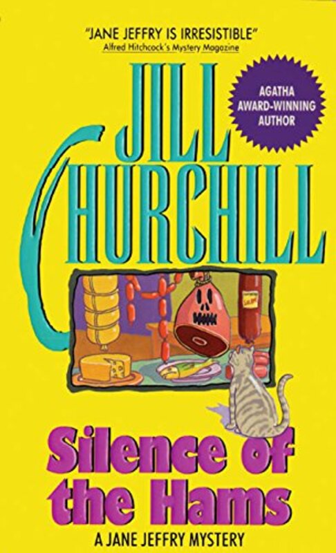 Book cover for "Silence of the Hams" by Jill Churchill