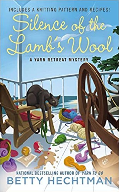 Book cover for "Silence of the Lamb's Wool" by Betty Hechtman