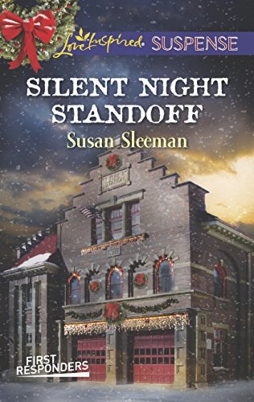 Book cover for "Silent Night Standoff" by Susan Sleeman
