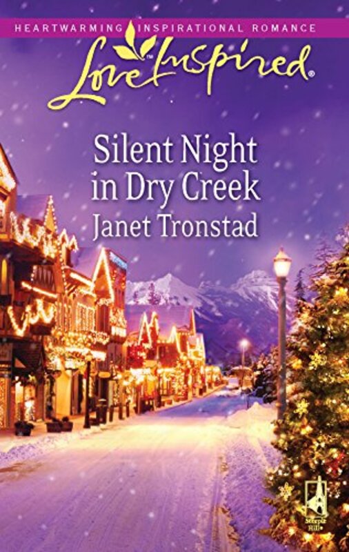Book cover for "Silent Night in Dry Creek" by Janet Tronstad