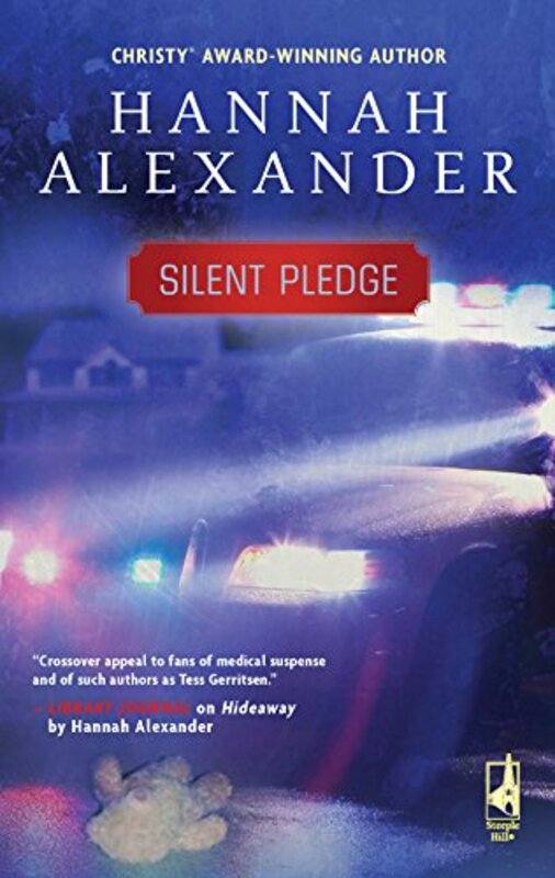 Book cover for "Silent Pledge" by Hannah Alexander