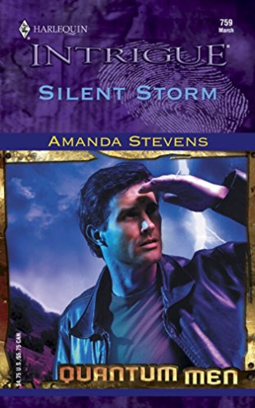 Book cover for "Silent Storm" by Amanda Stevens