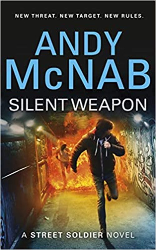 Book cover for "Silent Weapon" by Andy McNab