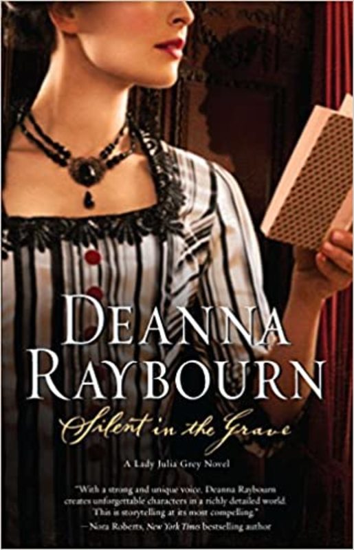 Book cover for "Silent in the Grave" by Deanna Raybourn
