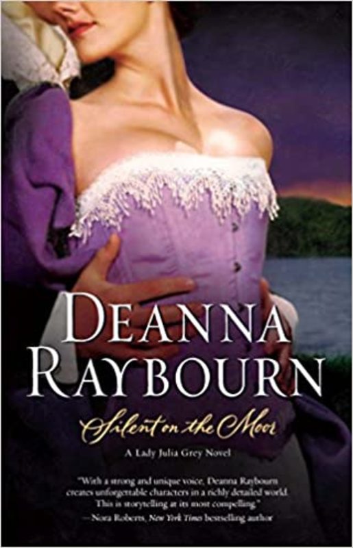 Book cover for "Silent on the Moor" by Deanna Raybourn