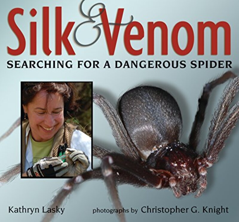 Book cover for "Silk and Venom" by Kathryn Lasky
