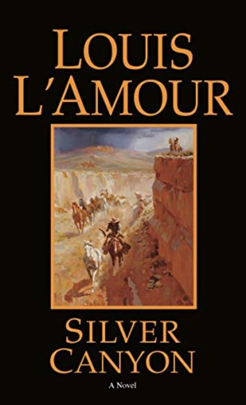 Book cover for "Silver Canyon" by Louis LAmour