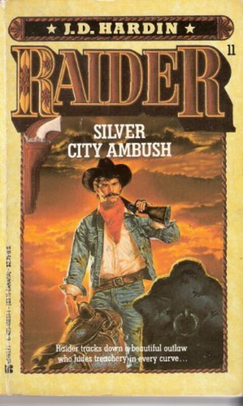 Book cover for "Silver City Ambush" by JD Hardin