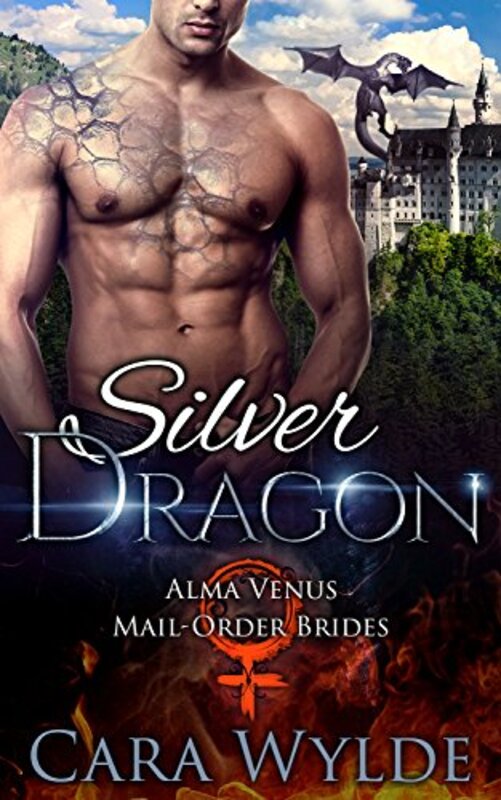 Book cover for "Silver Dragon" by Cara Wylde