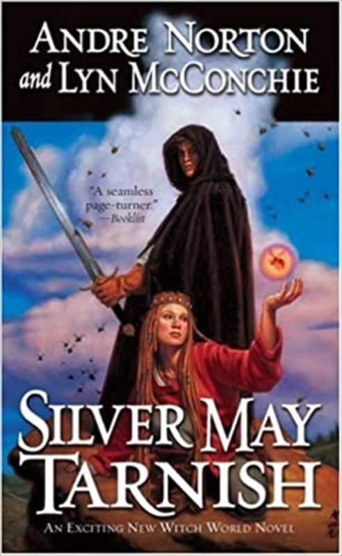 Book cover for "Silver May Tarnish" by Andre Norton