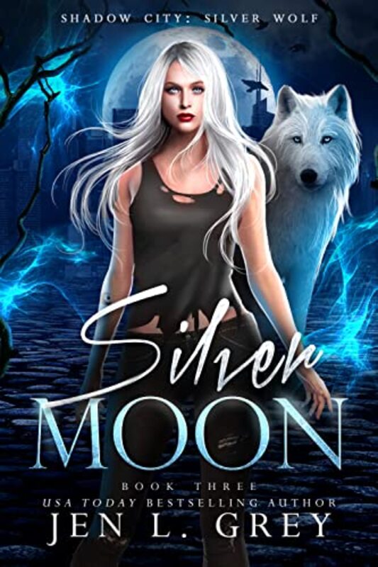 Book cover for "Silver Moon" by Jen L Grey