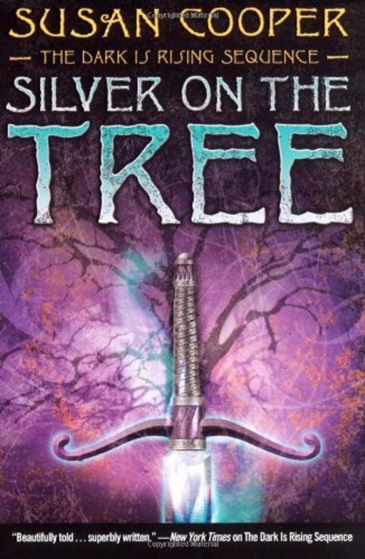 Book cover for "Silver On The Tree" by Susan Cooper