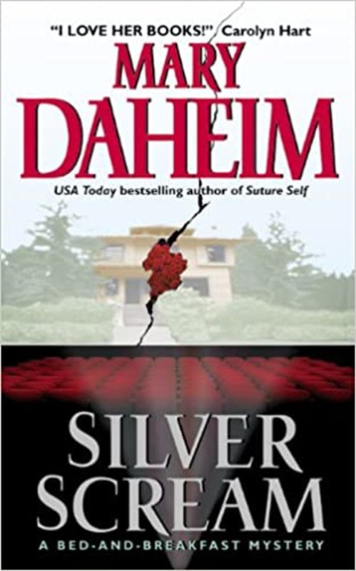 Book cover for "Silver Scream" by Mary Daheim