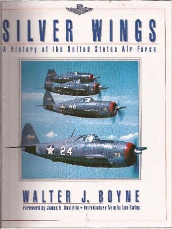 Book cover for "Silver Wings" by Walter J Boyne