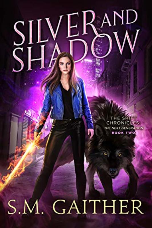 Book cover for "Silver and Shadow" by SM Gaither