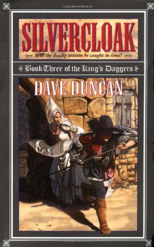 Book cover for "Silvercloak" by Dave Duncan